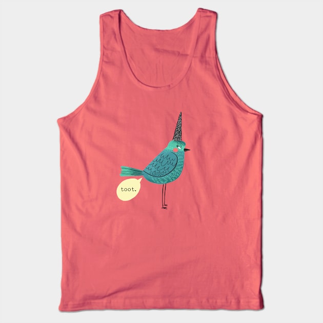 BWA Toot Bird Tank Top by CynthiaF